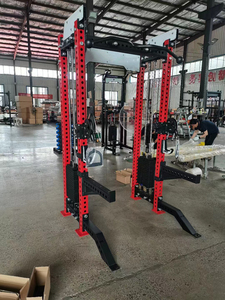 Equipo <span class=keywords><strong>de</strong></span> gimnasio todo en uno Cable Crossover Machine Smith Fitness Cable multifuncional Crossover Power <span class=keywords><strong>Rack</strong></span> - Product Image 5