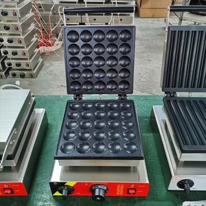 New Heavy Duty <strong>Poffertjes</strong> Dutch Mini Pancake Maker <strong>Machine</strong> for 25 Round <strong>Poffertjes</strong> 220V Made in Mainland China - Product Image 1