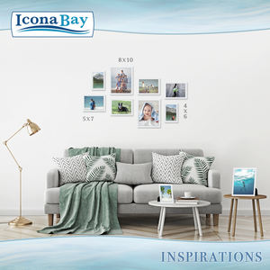 Hot Selling White Color INSP <b>8x10</b> Size Wooden <b>Photo</b> <b>Frame</b> Home Decoration for Family Party Multiple Sizes Available - Product Image 6