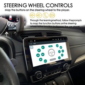 Autoradio GPS Android 13 grand écran avec commande vocale IA pour Honda CRV CR-V 2017-2019, lecteur multimédia vidéo, CarPlay, unité centrale stéréo 128 Go - Product Image 3