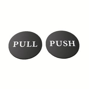 Service personnalisé disponible : Panneau ovale en acrylique de 5 pouces avec impression sérigraphique et vernissage UV pour porte coulissante en verre/PUBH - Product Image 4