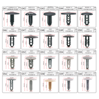 C44 Car Fasteners Auto Clips Auto Fastener and Clip Plastic Fastener