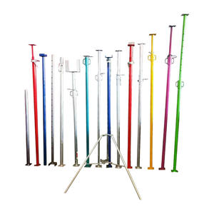 Support réglable en aluminium pour cloisons sèches tige galvanisée Extension télescopique décoration d'hôtel échafaudage <span class=keywords><strong>de</strong></span> plafond - Product Image 3