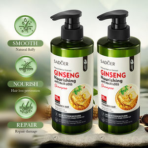 Shampooing nourrissant anti-alopécie de marque privée SADOER Ginseng Radix Polygoni Multiflori pour soulager les <span class=keywords><strong>démangeaisons</strong></span> et les <span class=keywords><strong>pellicules</strong></span> - Product Image 1