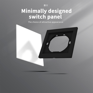 Interruptores y Enchufes de Pared WESA Ultrafinos con Botón Pulsador EU 1/2/3 Vías, Enchufe de Alimentación de 1 Vía, Combinación Libre, Diseño Moderno de Lujo - Product Image 2