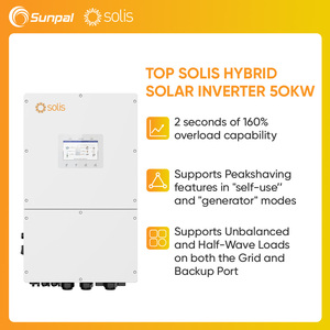 Hệ thống năng lượng mặt trời lai Sunpal Commercial 50Kw 50000W Solis dành cho nhà máy và trang trại - Product Image 3