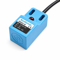 Capteur de proximité inductif SonGenShi SN04-N DC 10-36V 4mm NPN NO IP67 étanche pour l'automatisation industrielle
