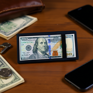 Cartera de Cuero Vintage Eb de 9.5X4.5 Pulgadas, Estilo Billetera para Billetes, Antirrobo, Portamonedas Largo, Unisex, Forro de PU - Product Image 2