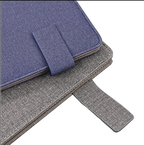 Cartella Portadocumenti Multifunzione <span class=keywords><strong>A4</strong></span> con Cerniera, Cartella Aziendale per Manager, 60 Fogli, Copertina Rigida con Rivestimento <span class=keywords><strong>in</strong></span> PVC e Rilegatura a Fogli Mobili - Product Image 4