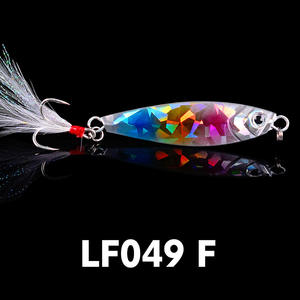 Leurre de pêche TOPIND Lead Jigging 7G-30G avec hameçon triple BKB Blood, œil 3D, 6 couleurs disponibles pour la pêche en rivière, lac et ruisseau - Product Image 5