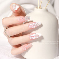 Annies 6 Couleurs Nail Art Peinture Plâtre Gel 3 D Effet Envie Soak Off Gel Nail Fournitures De Gypse