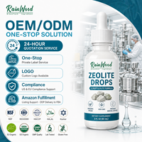 Gotas de Zeolita Detox de Rainwood OEM, Precios de Gotas de Zeolita Liposomal, Apoyo Mineral Natural para el Bienestar Diario y la Salud Digestiva