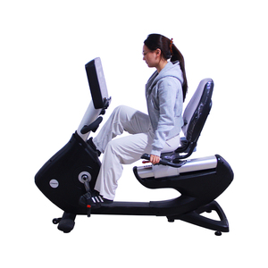 Bicicleta de Fitness Horizontal de Grado Comercial, Resistente, de Bajo Impacto, Magnética, para Gimnasios, DGZ-9618B - Product Image 6