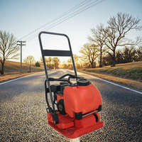 Niveleuse de compacteur plat de haute qualité pour chaussées d'asphalte Ventes directes en usine-Moteur essence et diesel inclus