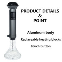 Chicha électronique intelligente de 3e génération, température réglable, chauffage électrique, expérience de saveur authentique, Hokah Shesha