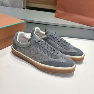 Zapatillas de entrenamiento clásicas de fibra de seda Lotus para hombre y mujer, cómodas, transpirables, de malla sin cordones para la temporada de otoño, en color. - Product Image 4