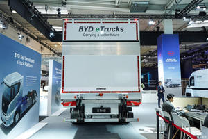 Fourgon de livraison électrique BYD ETH8, 19 tonnes, 6m8, <span class=keywords><strong>batterie</strong></span> Blade, véhicule utilitaire, camionnette 4x2, système ADAS, fret urbain - Product Image 5