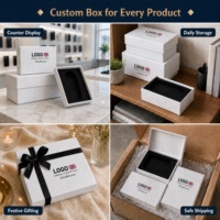 Boîte d'emballage cadeau haut de gamme personnalisée pour parfum solide, écologique et recyclable, avec couvercle exquis pour bijoux et doublure en EVA
