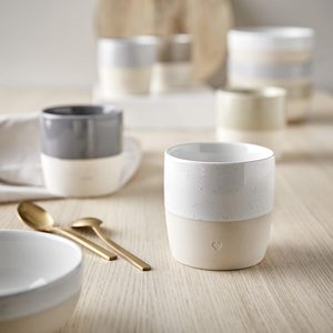 Tùy chỉnh tối giản lốm đốm Đồ đá mini cà phê tách trà mờ gốm cốc cà phê mà không cần xử lý - Product Image 1