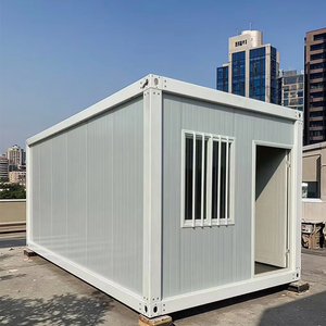 Maisons préfabriquées de luxe 20 pieds avec cuisine salle de bain maison conteneur noire avec 1 2 3 chambres à coucher à usage hôtelière - Product Image 4