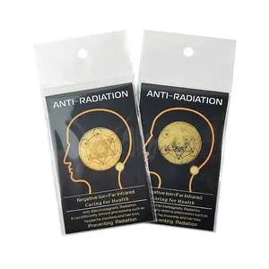 Hoonni EMR Anti-Radiation Terahertz Chip Stickers Original Phone EMF Protection Quantum Shield 24K Anti Radiation Sticker