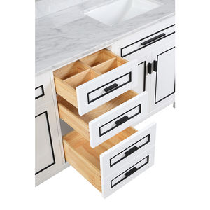 72 inch Free Standing Modern High End Bathroom Vanity <b>with</b> Ceramic Basin and Water Resistant Features bathroom vanity - Product Image 6