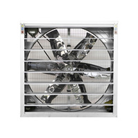Ventilateur de ferme d'élevage de bétail de 54 pouces ventilateur d'extraction de maison de poulet ventilateur de Ventilation à persiennes marteau de chute pour la volaille