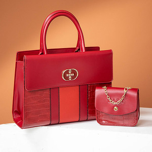 Women's Casual Top Handle Shoulder Tote Bag Work <strong>Purse</strong> with <strong>Matching</strong> <strong>Wallet</strong> - Product Image 5