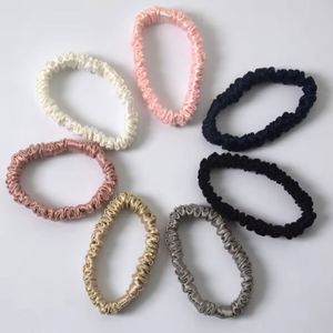 ยางรัดผมผ้าไหมมัลเบอร์รี่ 100% ขนาดเล็ก 16/19/22 มอมเม่ เกรด 6A - Product Image 4