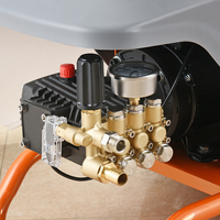 LORDMATE 3.5kW 380V Nettoyeur haute pression électrique à eau froide à pompe triplex, nouveau modèle professionnel pour le nettoyage de toitures et murs de véhicules en station de lavage automobile