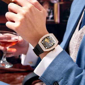 Drioshipping, Nuevos Relojes 3838F con Logotipo del Cliente, Bajo MOQ, Reloj Mecánico para Hombre, Reloj de Lujo Elegante para Hombre, Alta Calidad - Product Image 3