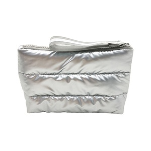 Fashion Custom Quilting Portable <strong>Puffy</strong> Makeup <strong>Bags</strong> Travel Puffer Cosmetic <strong>Bag</strong> Pouch - Product Image 4
