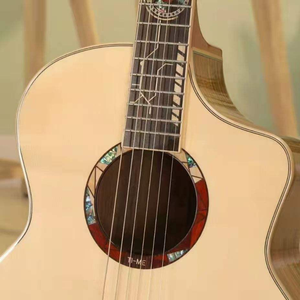 <span class=keywords><strong>Guitarra</strong></span> Acústica XXLARY X-2 de 41 Pulgadas con Tapa de Abeto Macizo, Fondo y Lados de Nogal, para Principiantes, con Acabado de Alto Brillo - Product Image 6