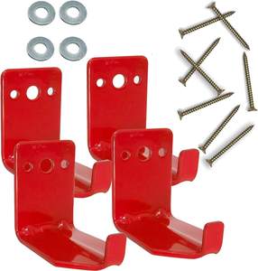 ที่ยึดถังดับเพลิงแบบติดผนัง 4 ชิ้น รองรับถังดับเพลิงน้ำหนักสูงสุด 40 ปอนด์ - Product Image 3