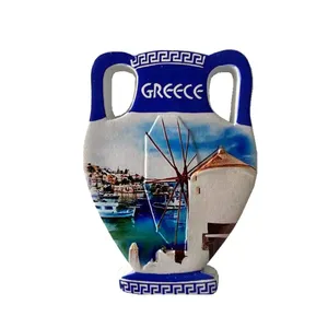 Imanes 3D para Refrigerador de <span class=keywords><strong>Grecia</strong></span>, Creta, Europa, Recuerdo Turístico, Colección de Imanes Decorativos Artesanales - Product Image 5