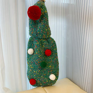 Pull confortable pour chien avec capuche: chaleur d'automne/hiver et style <span class=keywords><strong>de</strong></span> Noël pour les races petites à moyennes comme les bouledogues, les <span class=keywords><strong>Corgis</strong></span> et les Dachs - Product Image 4