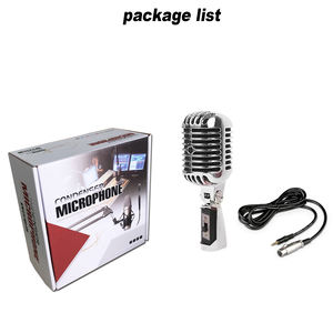 Microphone dynamique filaire série 55SH Microphone de fête portable rétro vente en gros - Product Image 6