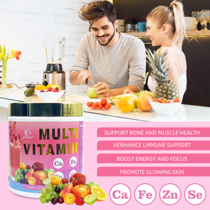 OEM Multivitamin <strong>Powder</strong> <strong>Vitamin</strong> a for Protection <strong>Vitamin</strong> D+<strong>B12</strong> to Enhance Concentration and Combat Fatigue - Product Image 2