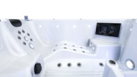 Spas et jacuzzis enterrés, piscines de massage Balboa extérieures, spas de nage extérieurs