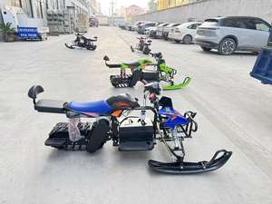 สโนว์โมบิลไฟฟ้า48V สำหรับผู้ใหญ่สโนว์โมบิลแข่ง2ที่นั่งสำหรับเล่นสโนว์โมบิลเล่นกีฬาฤดูหนาว20A - Product Image 3