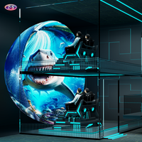 Expérience de projecteur de cinéma à dôme immersif à projection de dôme à 360 degrés personnalisable
