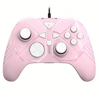 Manette filaire Gepaide T-X101L avec moteur à vibrations et chocs pour PC/XOne, multifonction et programmation de macros, fabriquée en Chine