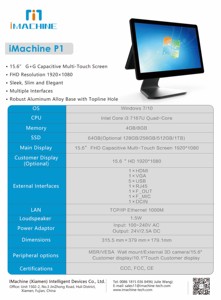 Màn Hình Cảm Ứng Windows Android Tablet Pos Terminal Máy Tính Để Bàn Cash Register Nhà Hàng Thông Minh Trực Tuyến Với NFC Và WIFI Pos Hệ Thống - Product Image 5
