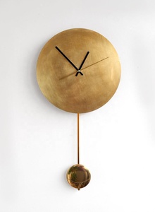 Laiton Pendule Horloge Murale - Product Image 2