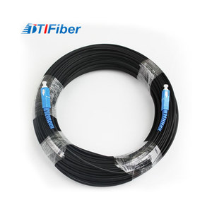 Cáp Thả <span class=keywords><strong>FTTH</strong></span> 100M Với Đầu Nối LC SC Dây Cáp Quang Ngoài Trời - Product Image 4