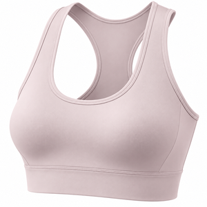 Sujetador Deportivo de Alta Sujeción para Mujer, Absorbe la Humedad, Sin Costuras, Acolchado, para Yoga, Pilates, Gimnasio, Fitness, Entrenamiento, Ropa Deportiva - Product Image 1