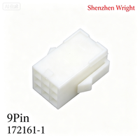 Connecteur femelle 9 broches TE 172161-1 de haute qualité, extrémité de câble 4,14 mm, pour accessoires et bornes de connecteurs d'équipements électriques