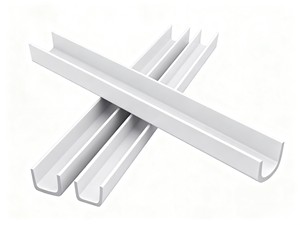 Sistema de Canaletas de Lluvia de <span class=keywords><strong>PVC</strong></span> Ecológico con Perfiles en U Extruidos a Medida para Exteriores, Cocinas y Supermercados, Resistente a la Corrosión - Product Image 3