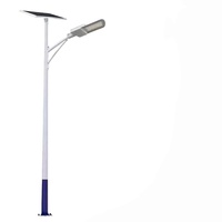 Haute efficacité DC 12V 40W LED système de réverbère solaire bas prix étanche extérieur avec poteau en aluminium IP65 évalué pour une utilisation sur route