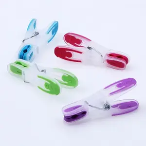 Quần Áo Nhỏ Chốt Kẹp Mềm Quần Áo Nhựa <span class=keywords><strong>Peg</strong></span> Chất Liệu Mới 7 Clip Mùa Xuân D0304 - Product Image 1